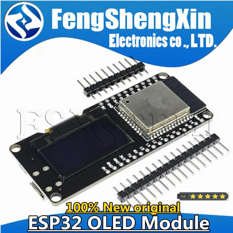 ESP32 ESP-WROOM-32 0.96 "Plastic Display OLED 2.4GHz WiFi Bluetooth module development card Dual Mode for Arduino Wemos D1 AP STA