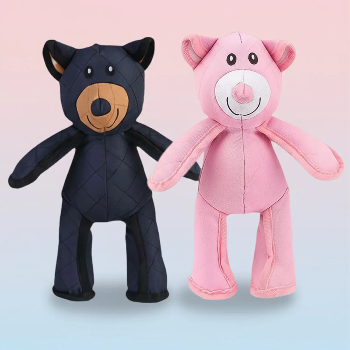 Squeaker Teddy Bear Giocattoli per cani Masticatori aggressivi Peluche ripiene indistruttibile Giocattoli striduli Mantenere le loro occupato per tutte le razze di cani