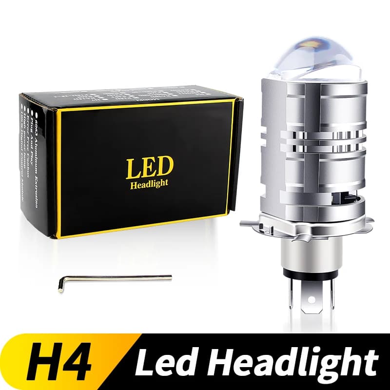 1PC/2PCS Per Honda ST1300 H4 Lente LED Mini Proiettore Led 150W Lampadine per fari Canbus 9003 HB2 Hi/Lo Fascio Moto Turbo Lampade