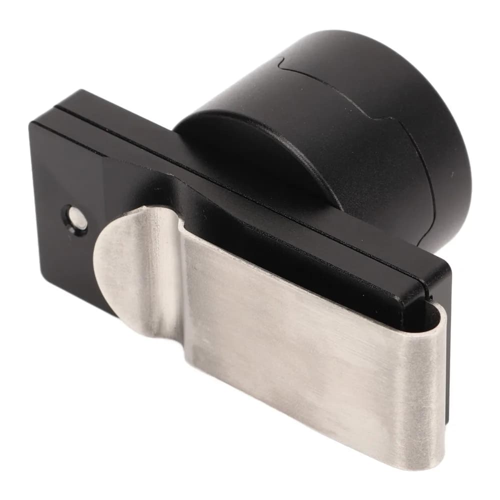 Porta Gesso Magnetico Portatile per Stecca da Biliardo, Clip Rotonda in Lega di Alluminio con Fissaggio in Acciaio Inossidabile