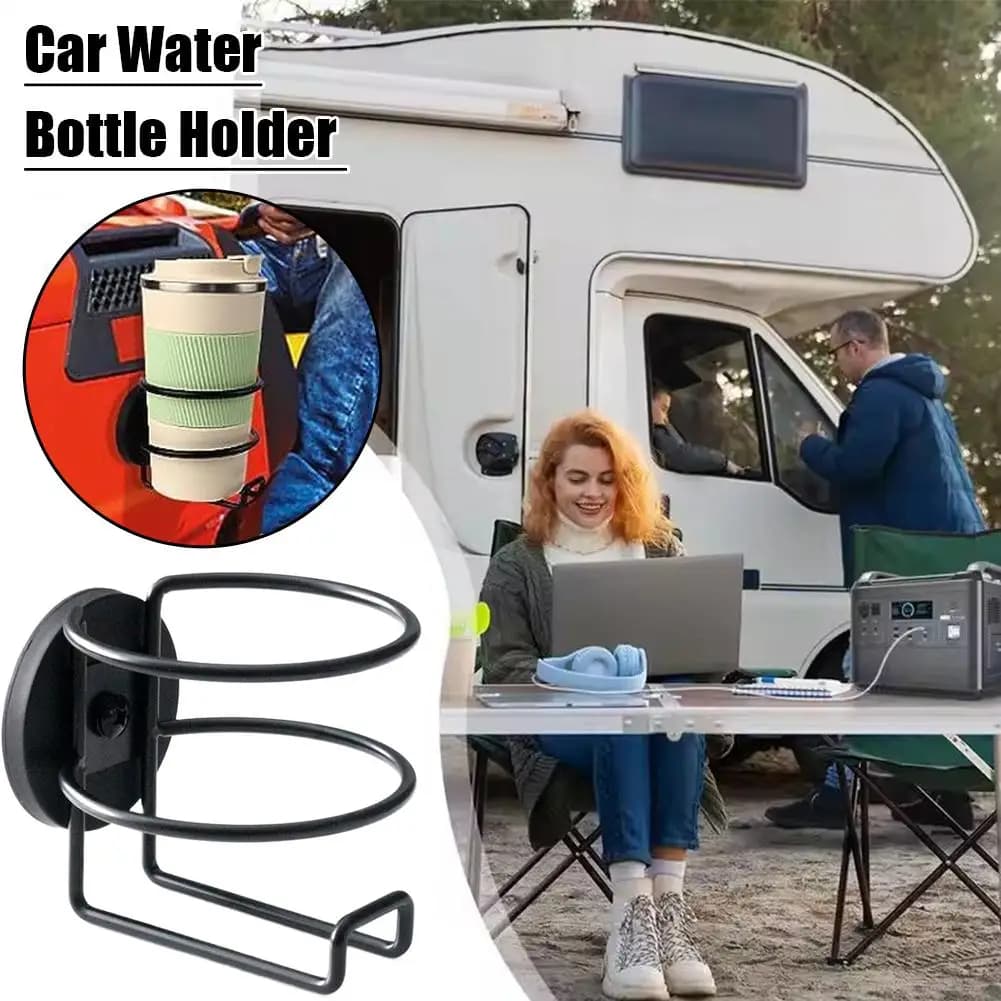 Portaborraccia per auto a doppia recinzione per SUV per camion per auto Facile installazione Accessori per veicoli universali per organizer per bottiglie di bevande