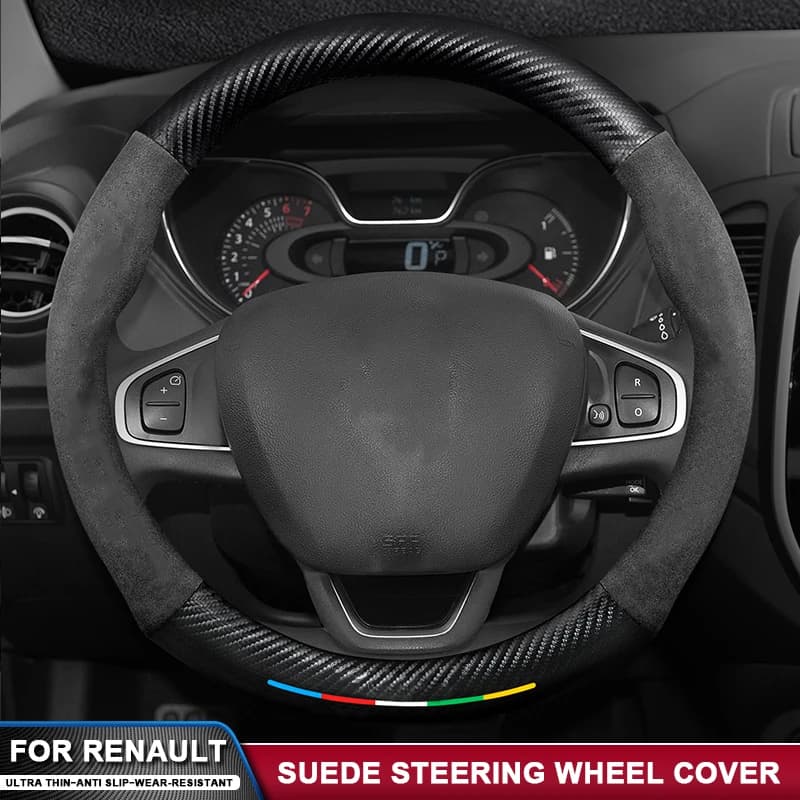 Coprivolante per auto da 38 cm per Renault Megane Clio Scenic Laguna 2 3 4 5 Kangoo Kaptur Fluence Trafic Talisman Twingo Master