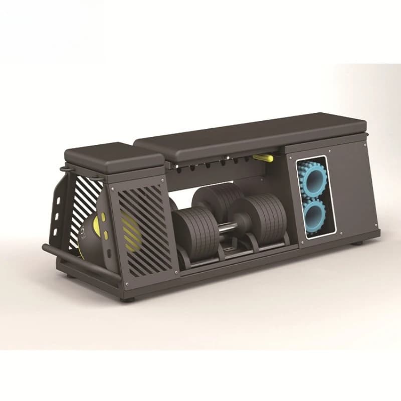 Box with multifunctional handlebars, full training box for domestic kettlebell voltage, equipment with adjustable resistance
