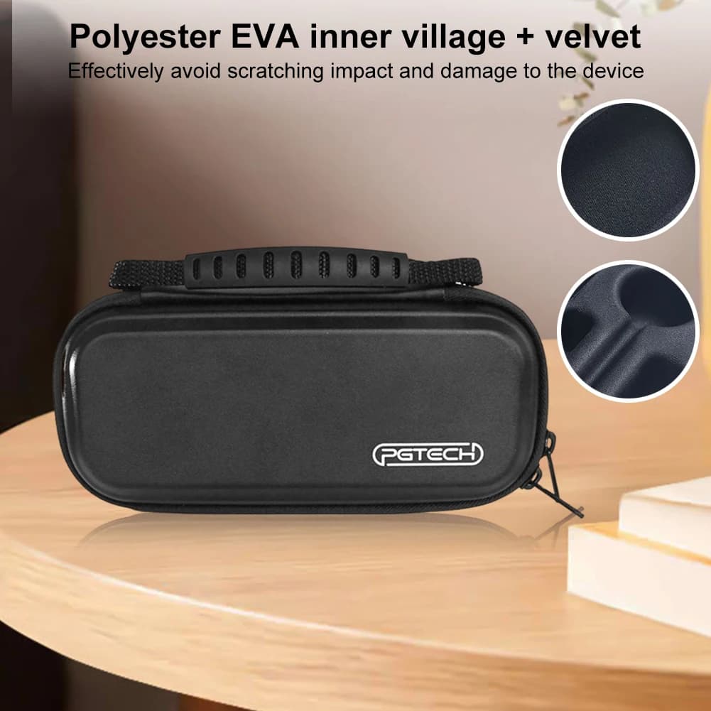 Custodia da trasporto portatile in pelle PU, scatola rigida per la conservazione, custodia da viaggio per fotocamera, borsa organizer per Switch 2