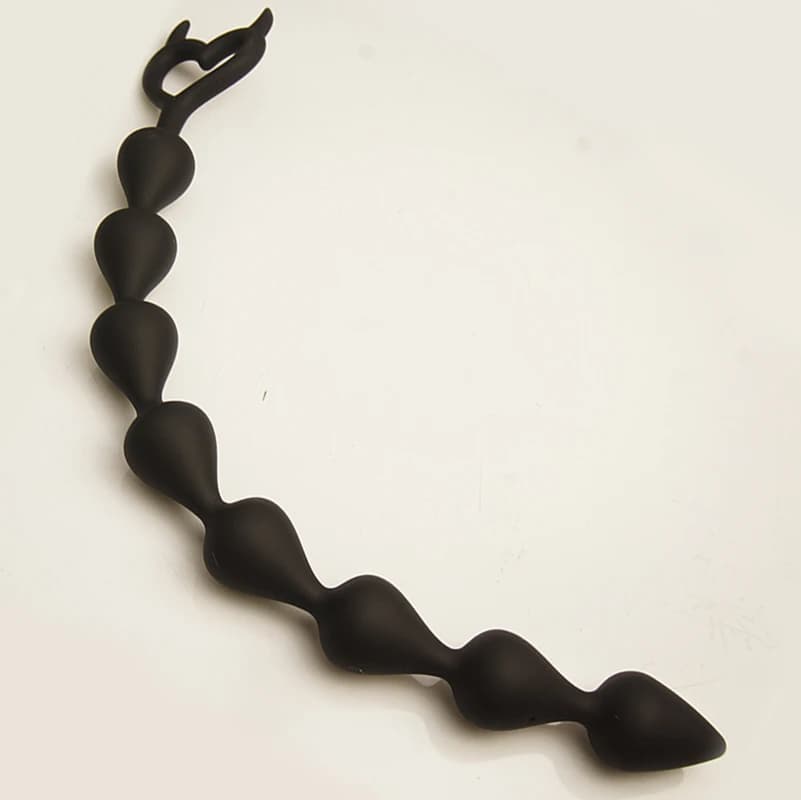 Dilatatore per perline anali in silicone, palline per anali grandi, ano lungo ma butt plug, plug anale buttplug buttplug, giocattoli sessuali prostatici anali