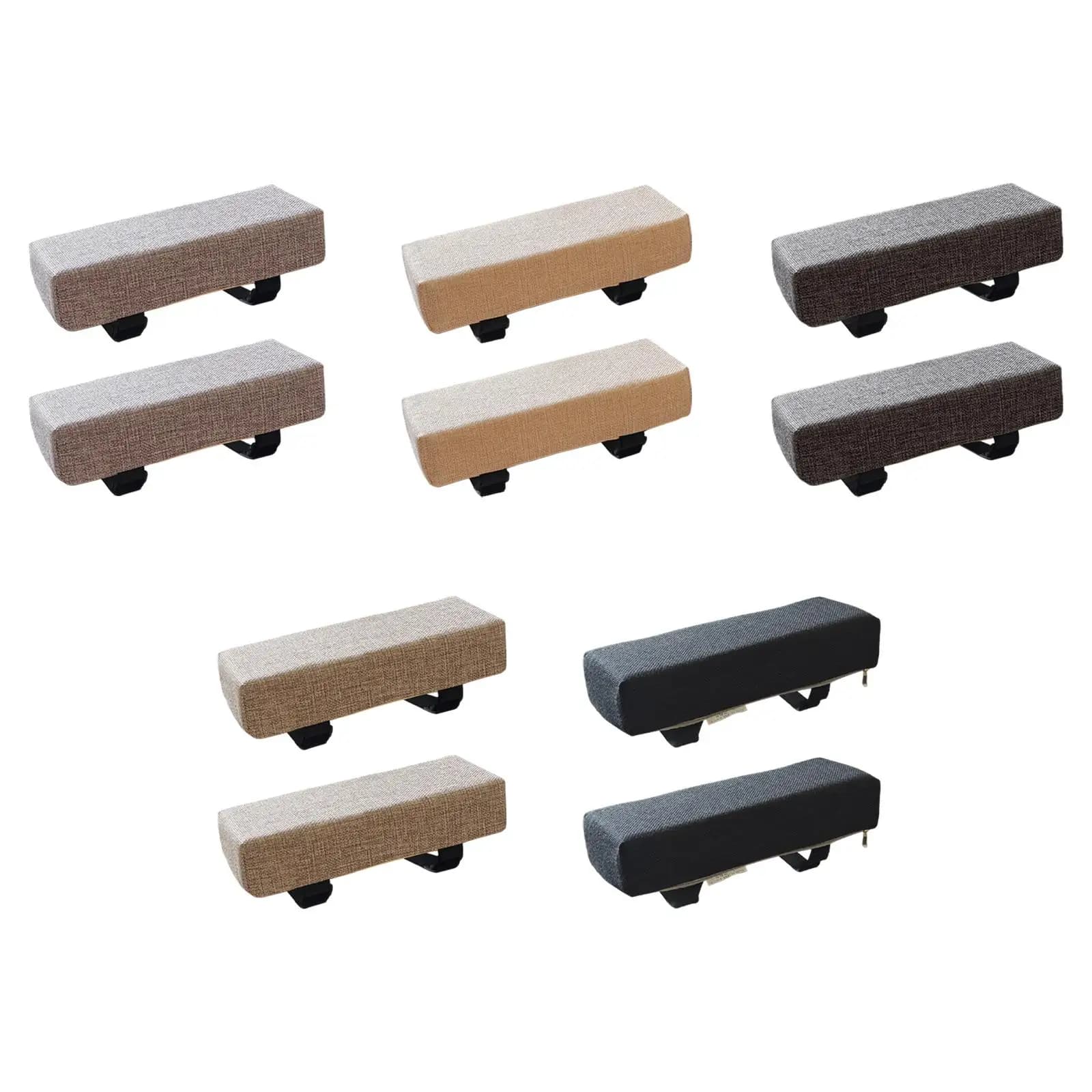 Cuscino per bracciolo della sedia da 2 pezzi, comodo supporto per il gomito per bracciolo della sedia, per sedia da gioco per computer, sedia da ufficio, sedia da scrivania