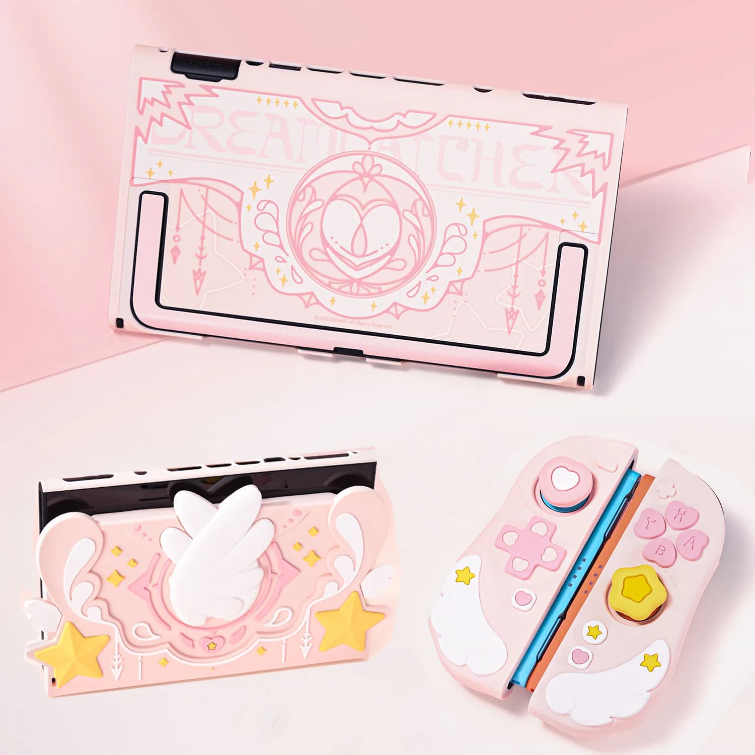 Protezione completa per caricabatterie dock TV in silicone per Nintendo Switch 2 Custodia rigida per console di gioco Custodia morbida per impugnatura per pollice