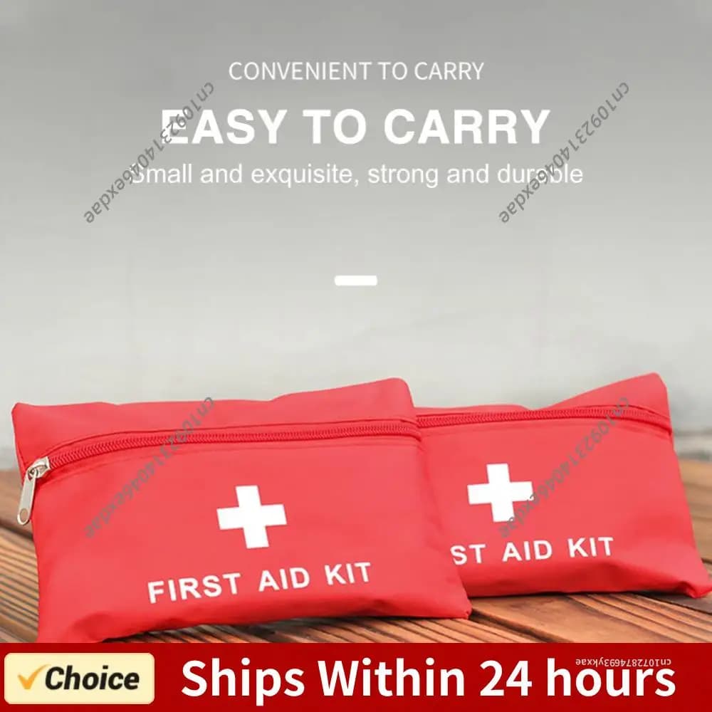 Mini Borsa Pronto Soccorso, Piccola Borsa per Medicinali d'Emergenza, Kit di Pronto Soccorso Vuoto per Campeggio, Escursionismo, Viaggi e Emergenze