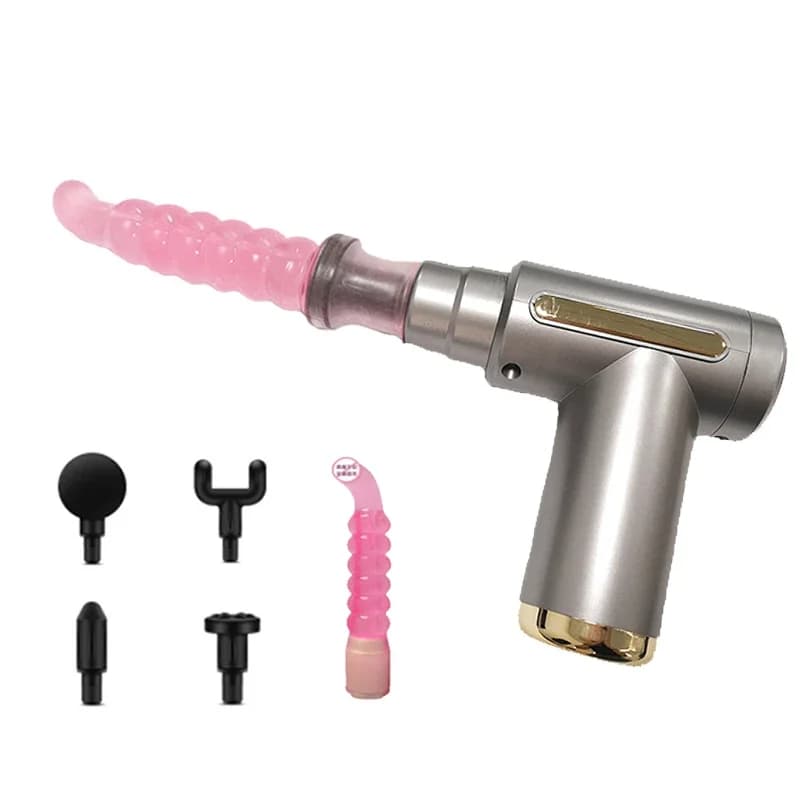 Pistola Massaggiatore fasciale Prodotto del sesso Giocattoli sexy per adulti per donna Uomo Vagina anale G Spot Stimolatore clitorideo Vibratori per donne SexShop
