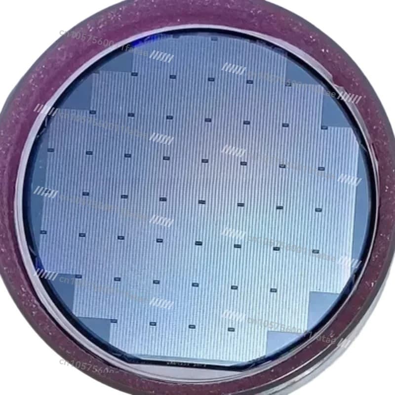 12 Inch CPU Wafer Silicon Science Technology Pendulum Piece Birthday Gift Photoetching Circuit Chip Semiconductor Silicon Wafer