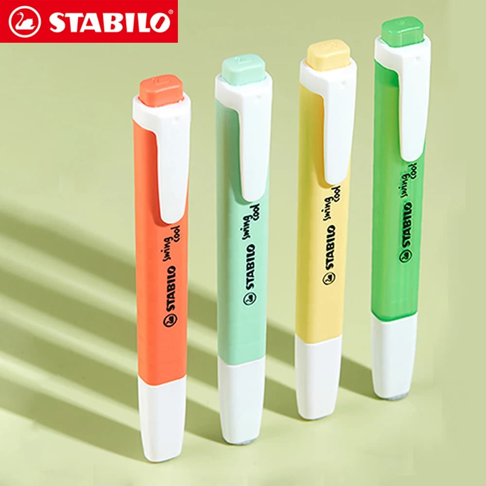 1 pz tedesco STABILO evidenziatore a colori penna 275 pennarello di grande capacità protezione degli occhi colore chiaro cancelleria scolastica Kawaii