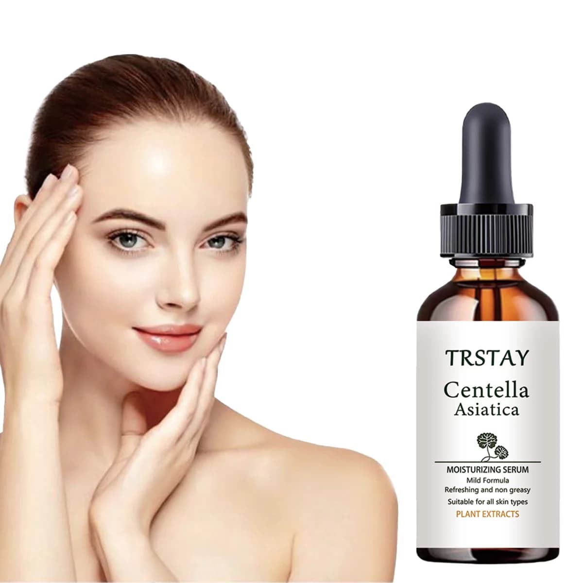Essenza 5ML/15ML/30ML/50ML/centella asiatica, restringe i pori, illumina il tono della pelle, controlla l'olio