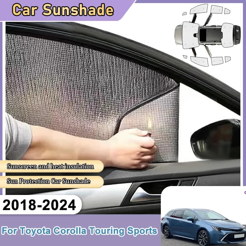 Parasole per Toyota Corolla Touring Sports 2024 E210 2018~2023, Tende Parasole per Parabrezza, Protezione UV, Accessori per Auto