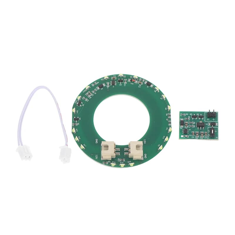 Rectangular/ ring LED module with touch sensor for bright table effect river/start night, induction table driver module