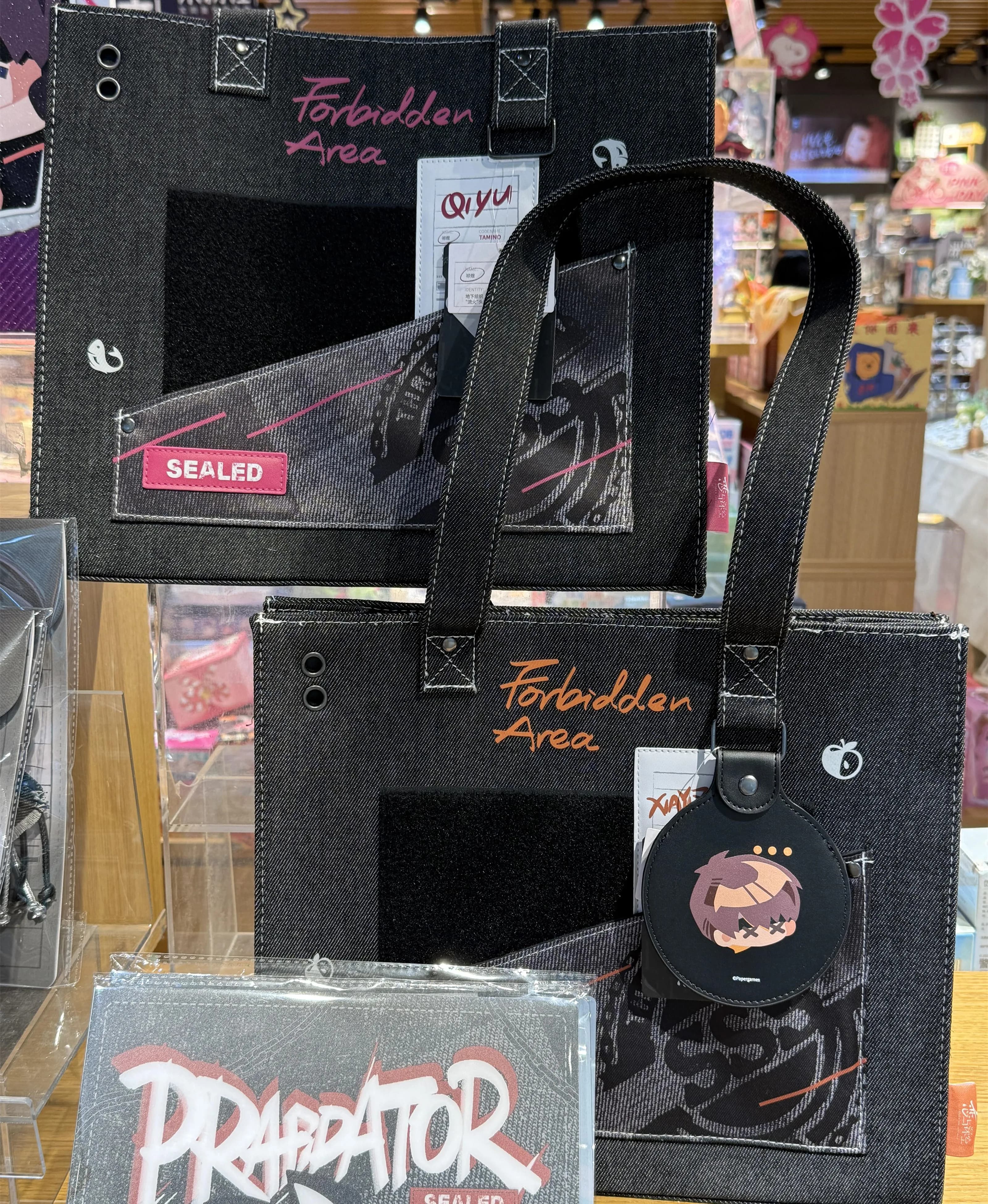Disponibile Originale Love and Deepspace Rafayel Zayne Sylus Caleb Set di Penne Gel con Borsa Tema Area Proibita Sigillata Anime