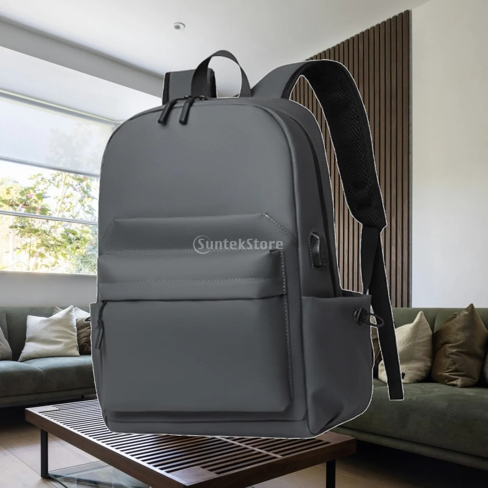 Computer Bag Daypack Leisure Storage Tote Bag Pouch Travel Oxford Laptop Backpack for Work Notebook College Business Backpacking