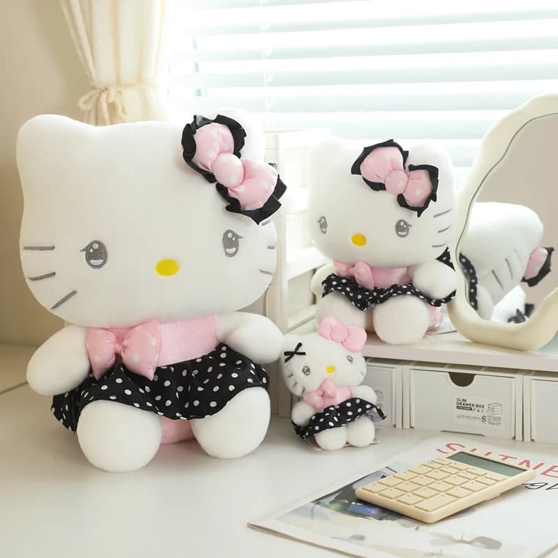 Peluche Sanrio Sweet Pot Hello Kitty, Portachiavi, Adorabili Compagni Morbidi per Ragazze, Bambole Imbottite Hello Kitty, Regalo per le Feste