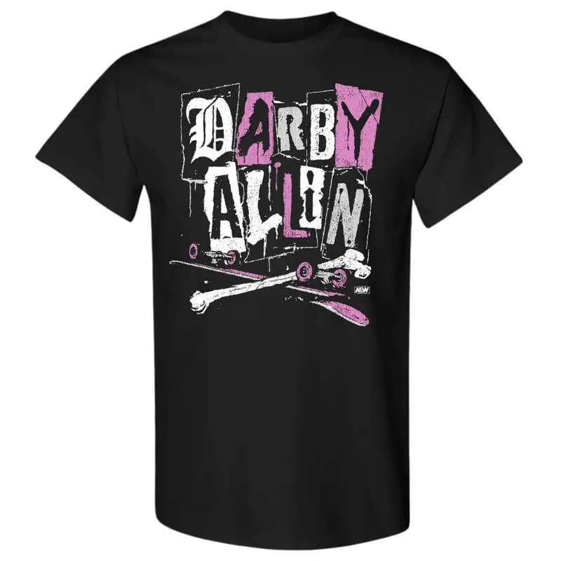 DARBY ALLIN TRANSPLANT AEW Official T Shirt
