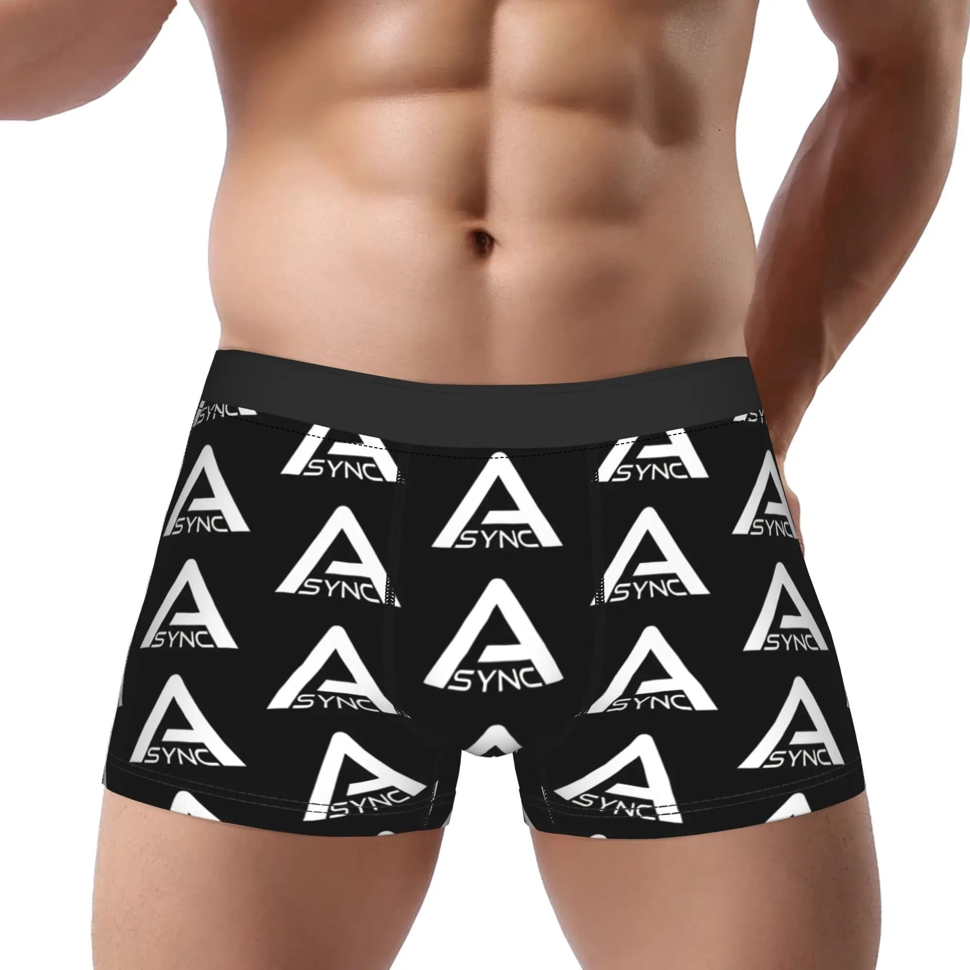 ASYNC Backrooms High Quality Backrooms Underpants Homme Panties Men's Underwear Ventilate Shorts Boxer Briefs