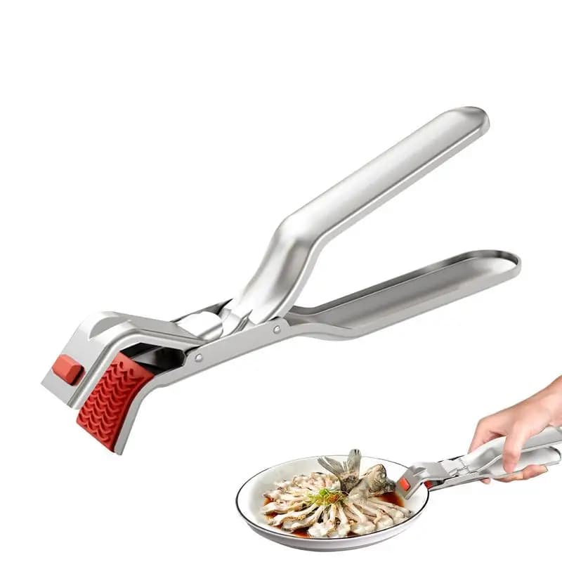 Hot Plate Clips Anti-coating Bowl Clip Gripper Handle Bowls Clamp Holder for frying pans Air Fryers Kitchen Tools