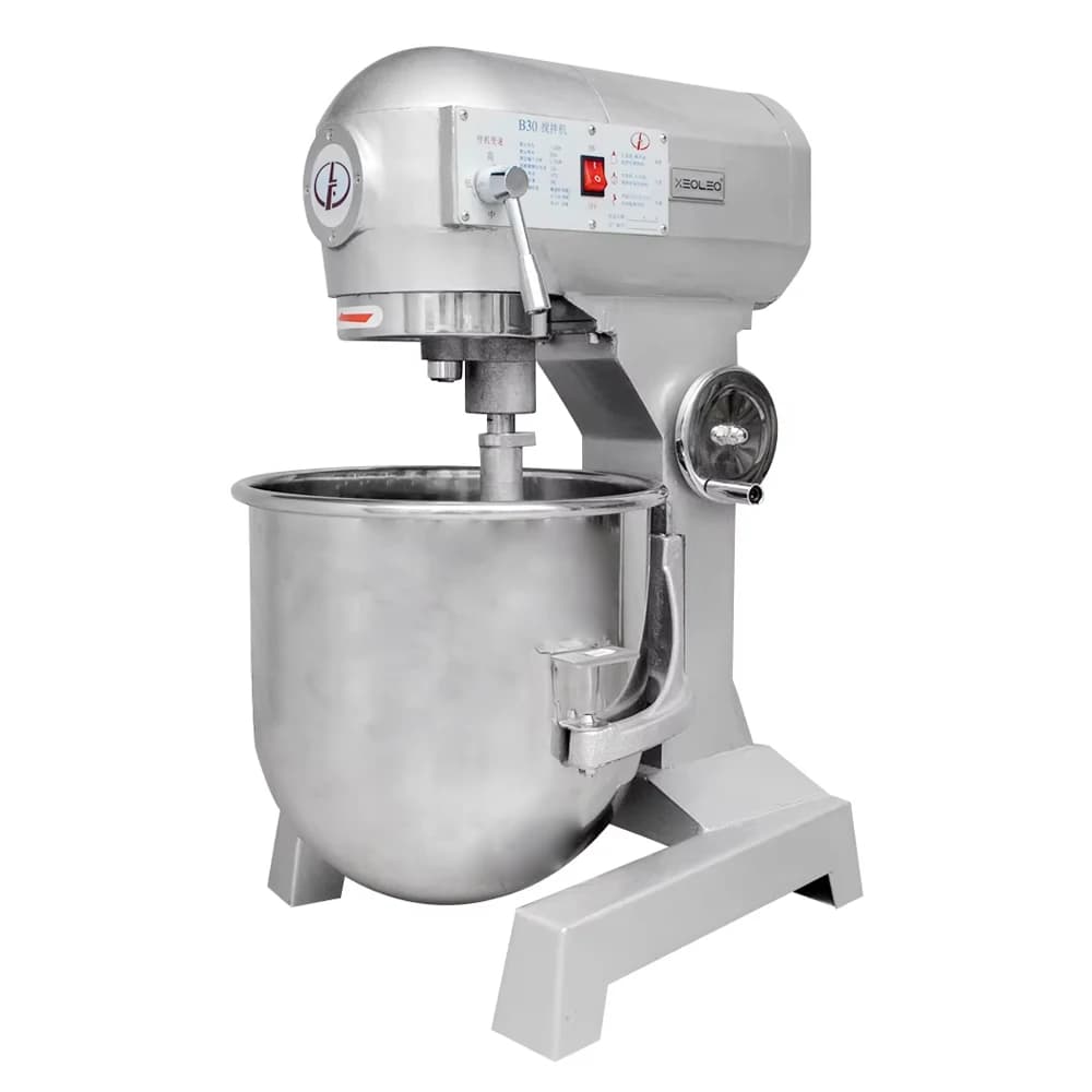 30L Electric Bread Dough 1250W Mixer Eggs Blender Kneading Machine Dough Maker Kitchen Stand Food Milkshake/Cake Mixer CE