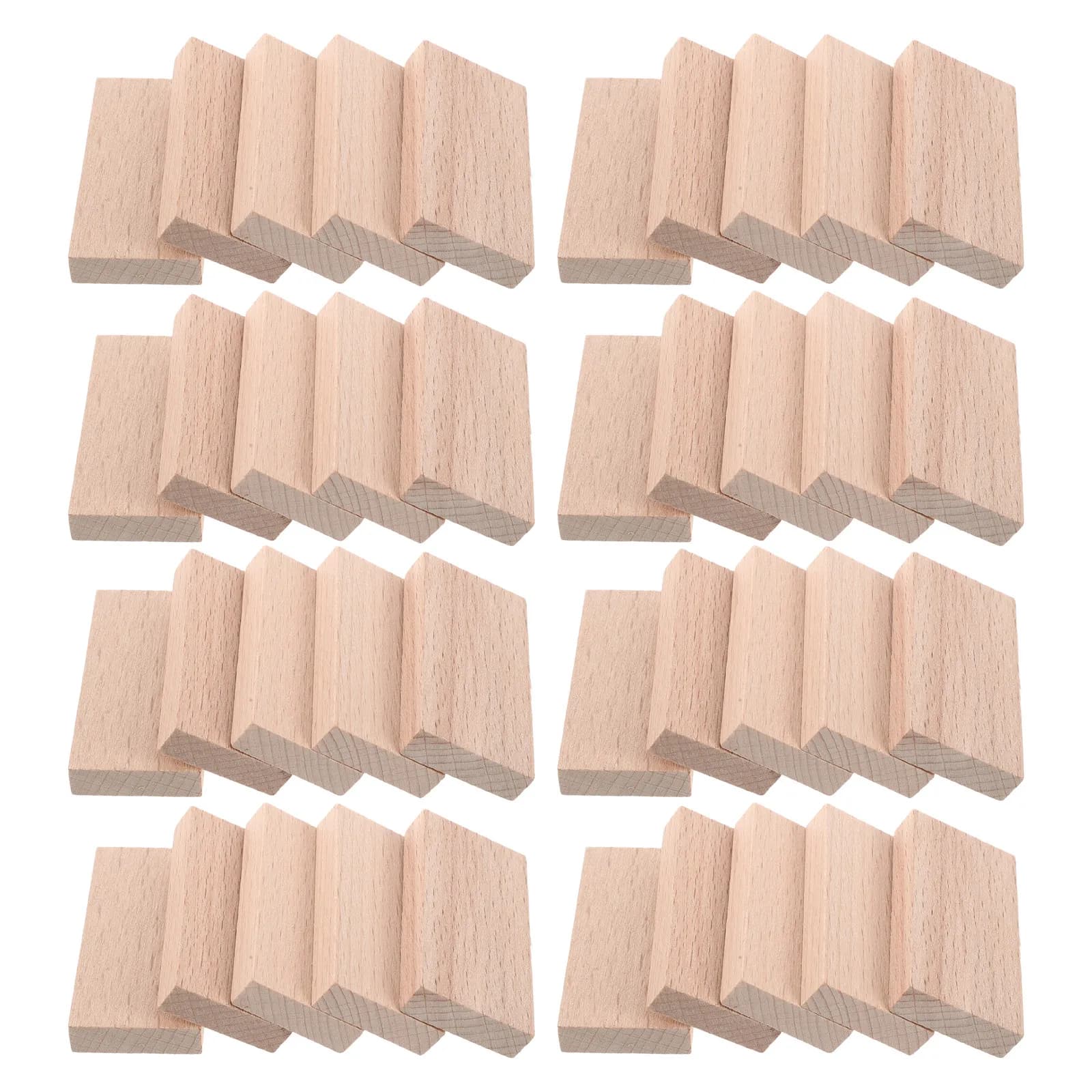 100 Pezzi Domino in Legno di Faggio, Blocchi per Gioco di Impilamento, Accessori per Giochi da Tavolo per Famiglie, Torre di Equilibrio Montessori per Bambini e Aula