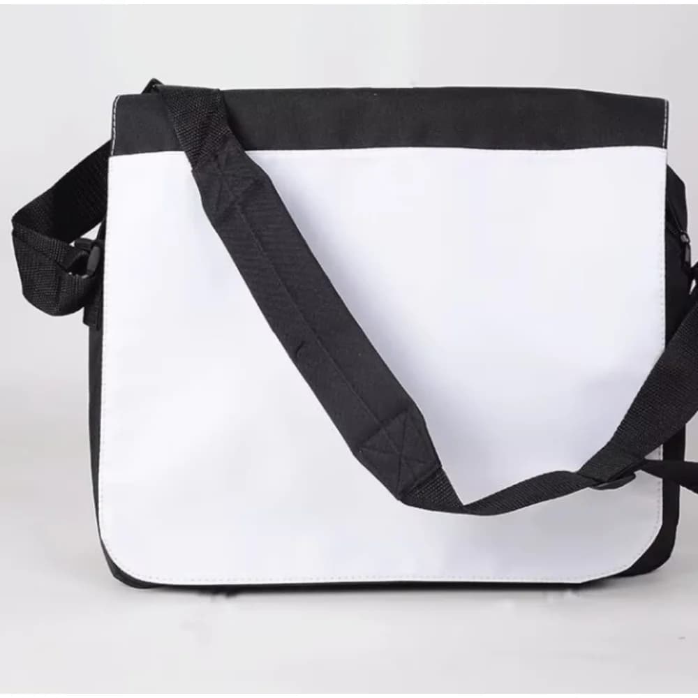 Multi-size Sublimation Blank Shoulder Bag Polyester Canvas Crossbody Bag Sublimation Messenger Bags for Heat Transfer Print