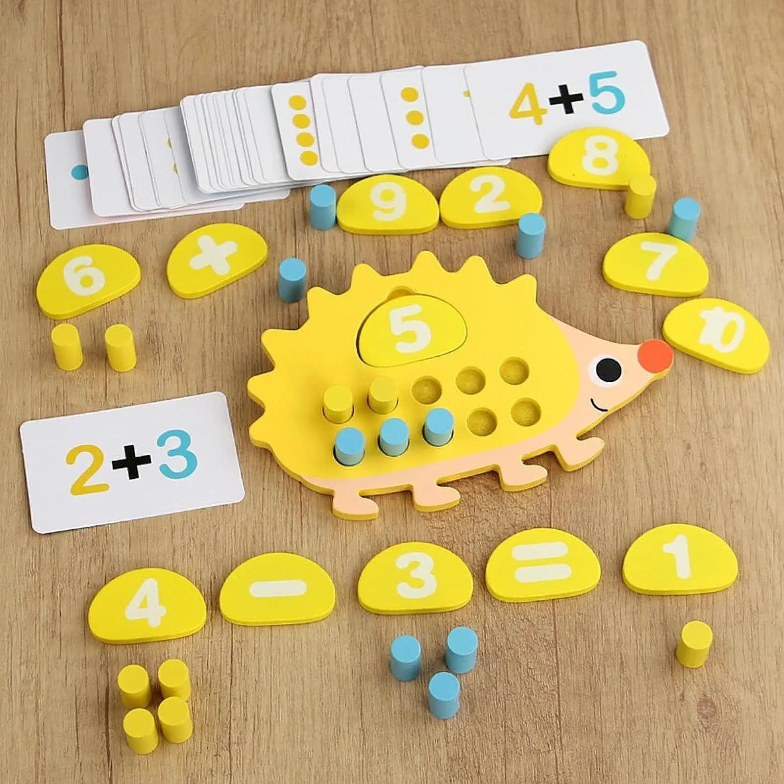 Gioco puzzle per l'apprendimento della matematica, gioco di conteggio, migliora le abilità cognitive, addizione