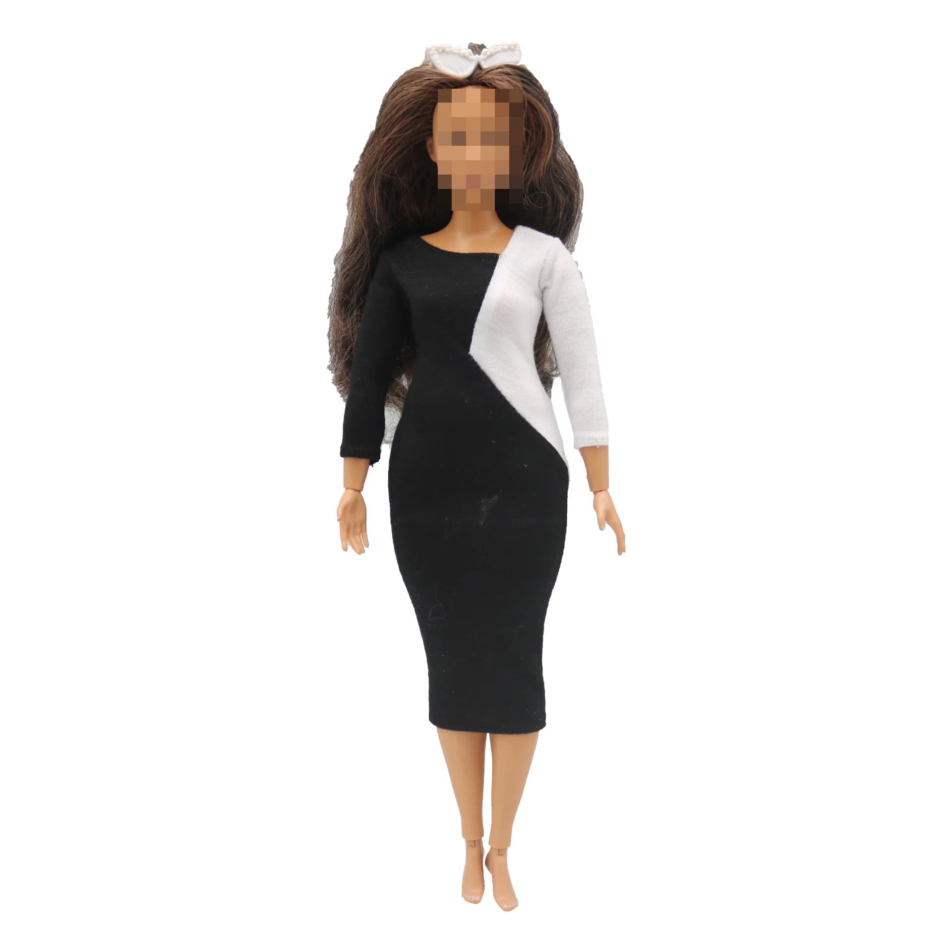 Nuovo 30 cm 1/6 bambola elasticità cuciture abito creativo abbigliamento quotidiano accessori vestiti per bambola Barbie
