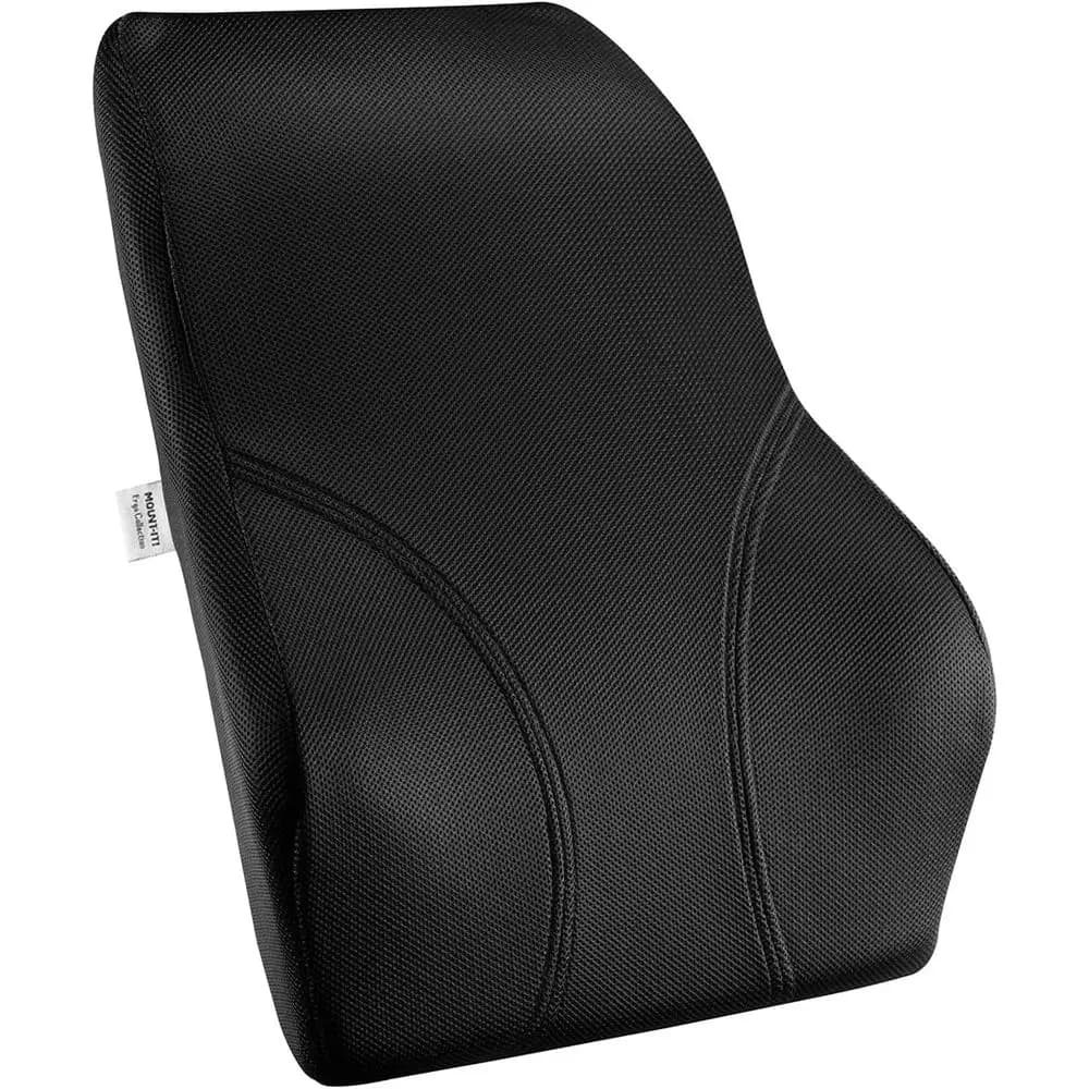 Cuscino per sedia da ufficio in memory foam, cuscini di supporto lombare e per la schiena per una migliore postura e sollievo dal dolore, adatto per il gaming, la casa