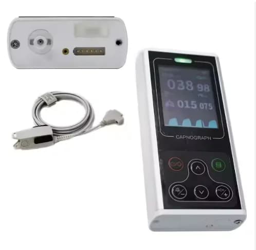 SY‑C061 Portable Veterinary Vital Signs Monitor Handheld Capnograph & Pulse Oximeter for Animal Clinic