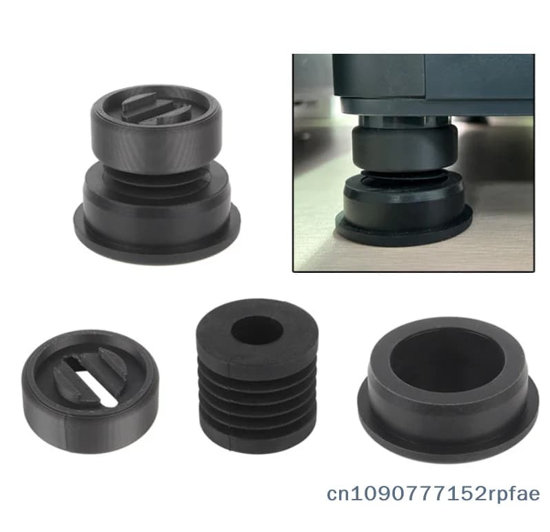 {NN72} 4 pezzi per stampante 3D Bambu Lab, piedini antivibrazioni X1/P1/A1 Mini/A1, piedini in gomma antiscivolo e antipolvere