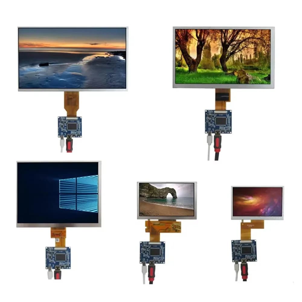 Control card Driver Monitor LCD display 4.3/5/8/10/1 inch compatible HDMI for PC Raspberry Banana/Orange Pi