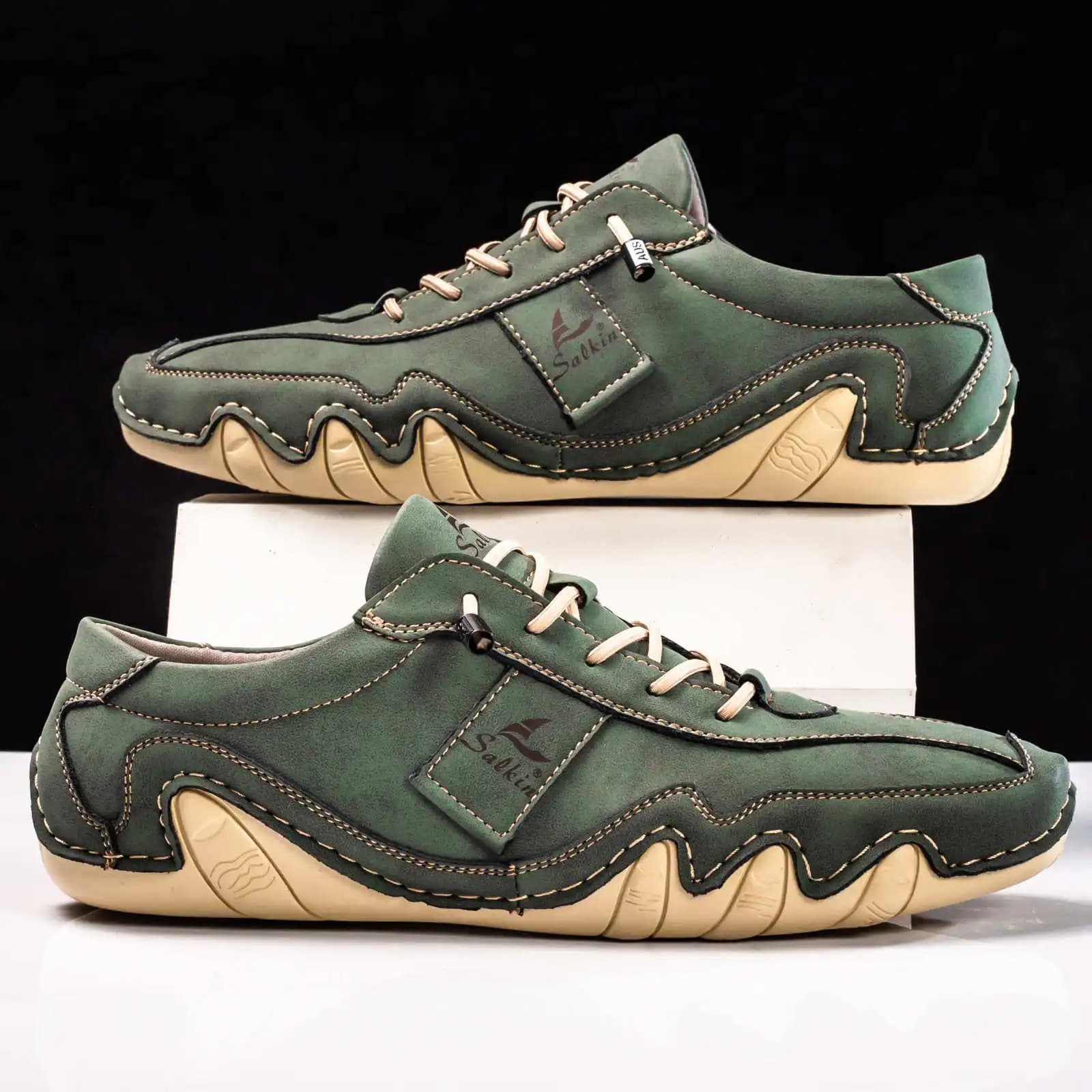 Natural Leather Moccasin Gymnastics Shoes For Women Sports Golf Luxury Signed Shoes Summer Boots Ladies Losfers