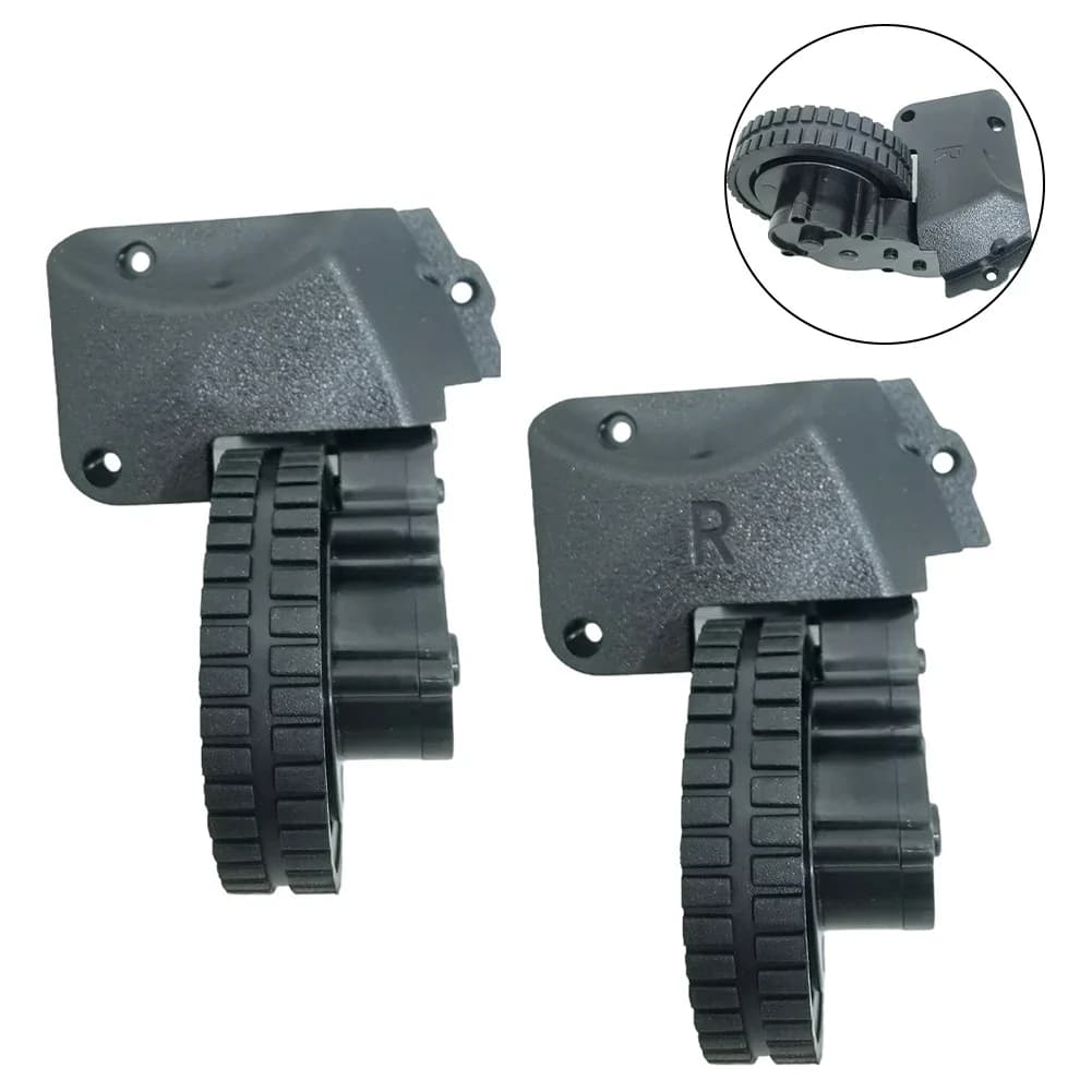 Left And Right Black Spare PartsTraveling Wheels Enhancing Mobility Replacement Set For 360 C50 Robot Vacuum Cleaner Parts