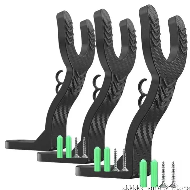 XXFF Supporto verticale multiuso per gancio per casco Materiale ABS Supporto per da parete per garage per accessori