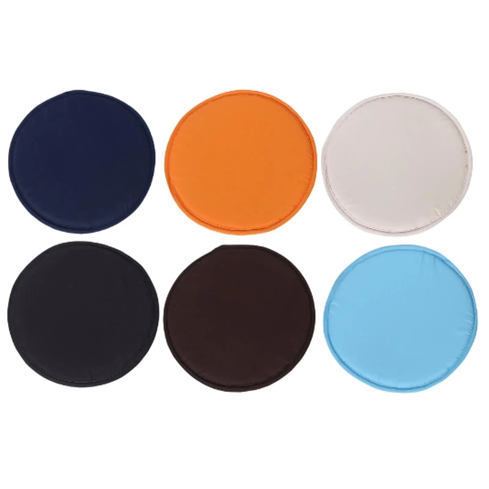 Garden Chair Cushion Round Sponge Seat Pad for Patio Kitchen Dining Room Sofa Meditation Floor Yoga Office Seating