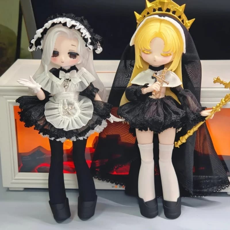 Serie Asimptomatica della Poesia Blind Box Kawaii Action Figure 1/12 Bjd Anime Figure Giocattoli Decorativi Mobili Regalo Sorpresa Scatola Misteriosa