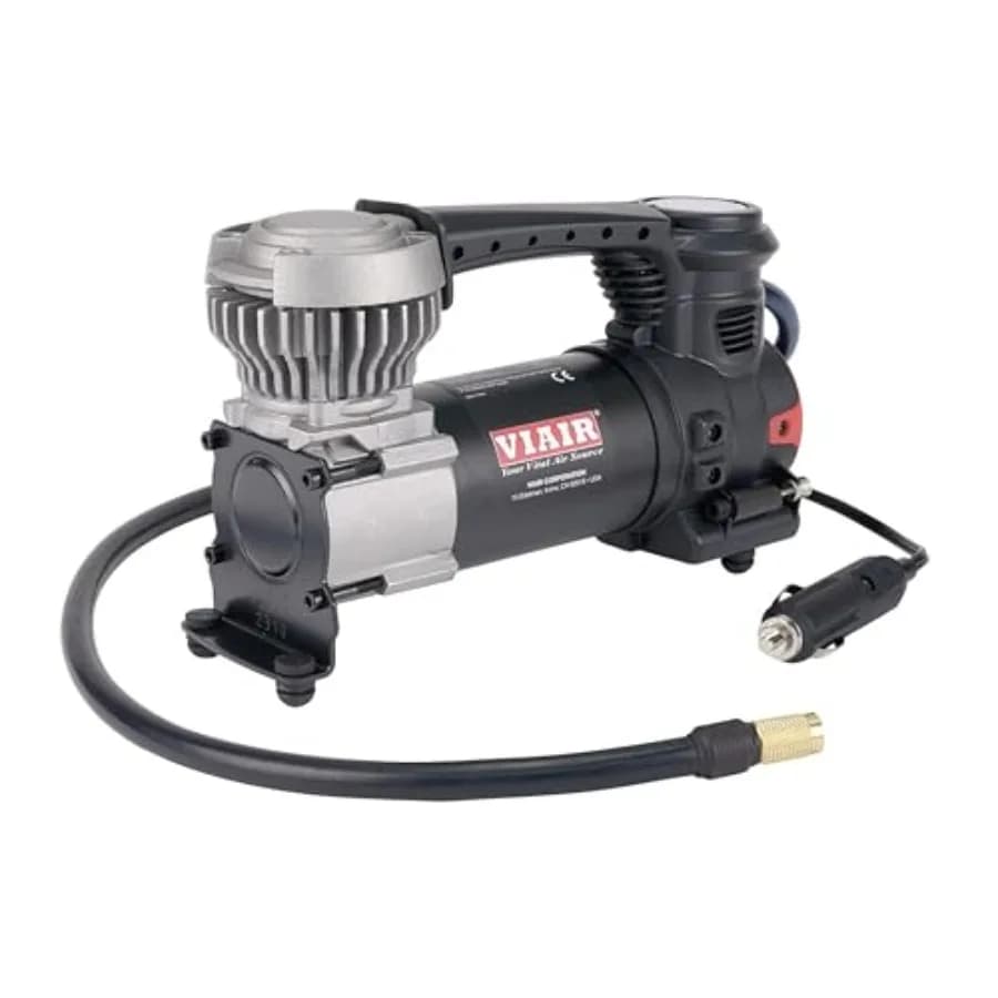 Compressore d'aria portatile 85P-00085 per pneumatici auto, camion e SUV 12V, pompa gonfiagomme portatile per uso stradale e fuoristrada, resistente