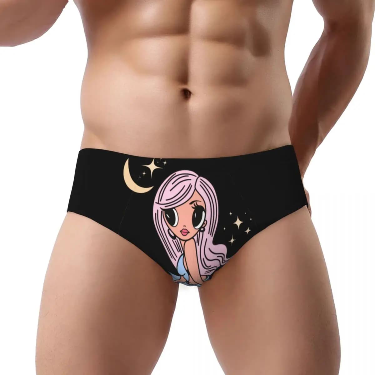 Custom Colombian Music Singer Karol G Tropicoqueta Men's Briefs Panties Mens Breathable Underwear Underpants