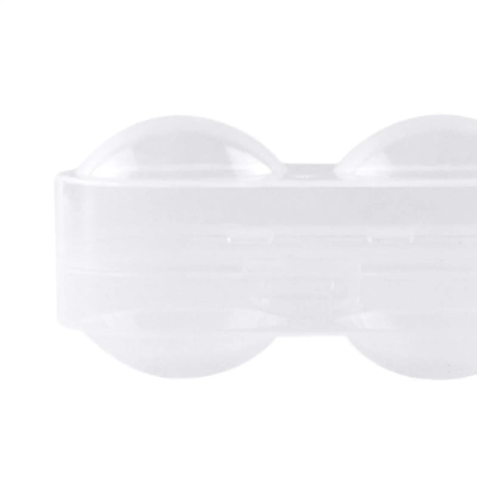 Table Tennis Ball Storage Case Durable Clear Plastic Box for Table Tennis Accessories and Outdoor Use
