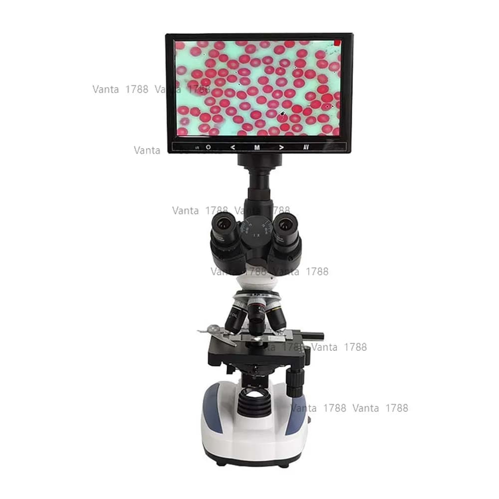 Microscopio biologico per strumenti veterinari Microscopio ottico Microscopio binoculare biologico