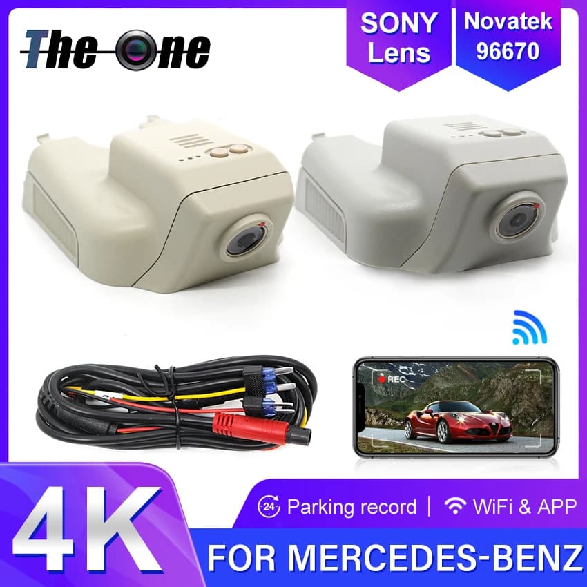 Auto DVR WiFi Front Camera Dash Cam For Mercedes-Benz ML350 ML320 ML500 W164 2006-2010 For GL450 X164 GL350 10-11 Dashcam