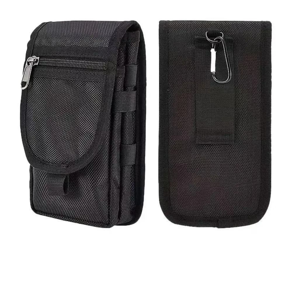 Multi-Functional Mobile Phone Bag 6.3 Inch Oxford Fabric Pocket Cell Phone Belt Pouch Case Men's Outdoor Bag for Iphone 16 15