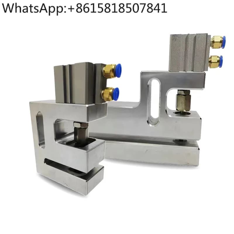 Pneumatic Bag Punching Machine For Round Hole Punching Machine For Plastic Bags With Three Side Clasp 150mm Plastic Bag