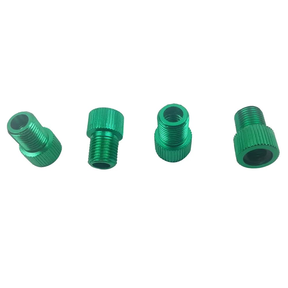 Aluminum Green Adapter Converter Bike Pump Accessories Cycling French Valve Bike Accessories Inflation Pump Replacement Part T1