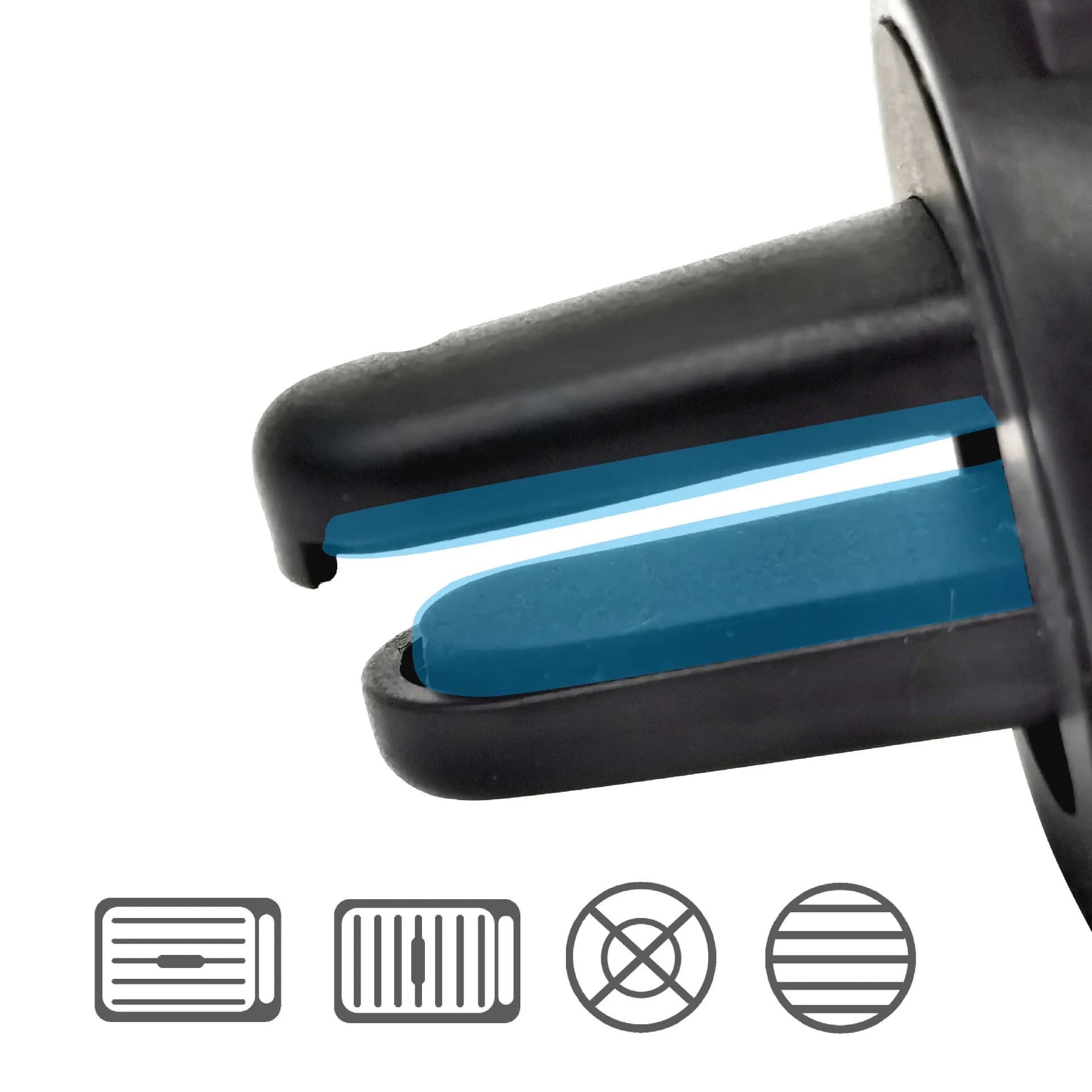 Accessorio affidabile per una guida sicura da 10/2 a 5 pezzi Base autoadesiva per montaggio su cruscotto dell'auto per supporto di navigazione del telefono