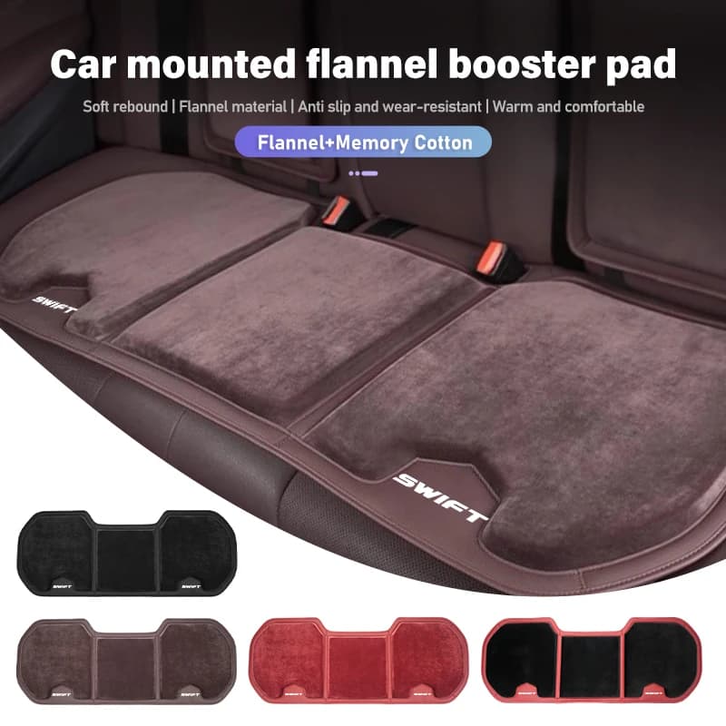 For Suzuki flannel car seat cushion for hot back Pad Swift Sport zc33s zc31s zc72s 2022 2020-2005