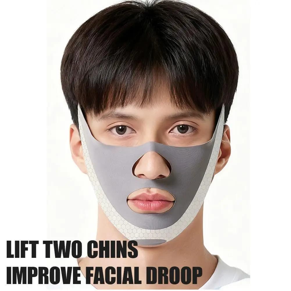 Benda Lifting Face to V, Night Mask Breathable and Elastic Modelling, Slender Belt Strap, Slimming Beauty Tool