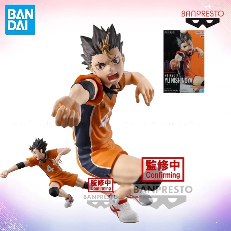 Bandai Originale Banpresto Anime HAIKYU POSING FIGURE Yu Nishinoya Action Model Collection Giocattoli Figure Regali Giocattolo MVC In Magazzino